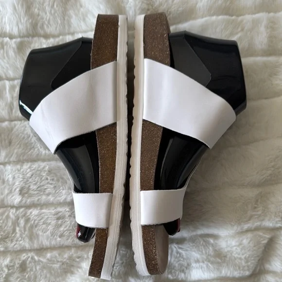 White Mountain White Cross-Strap Sandals - Picture 6 of 9